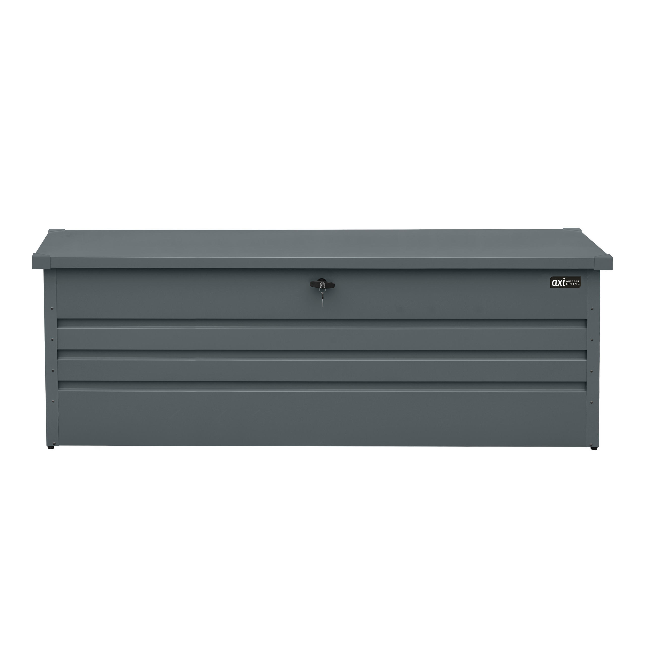 Kissenbox Metall Grau