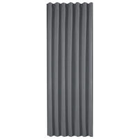 ZATEMŇOVACÍ ZÁVĚS, black-out (nepropouští světlo), 140/260 cm - antracitová, Basics, textil (140/260cm) - Esposa