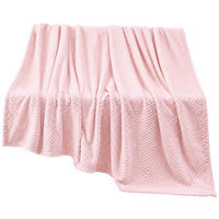 DECKE 150/200 cm  - Pink, Basics, Textil (150/200cm) - Novel