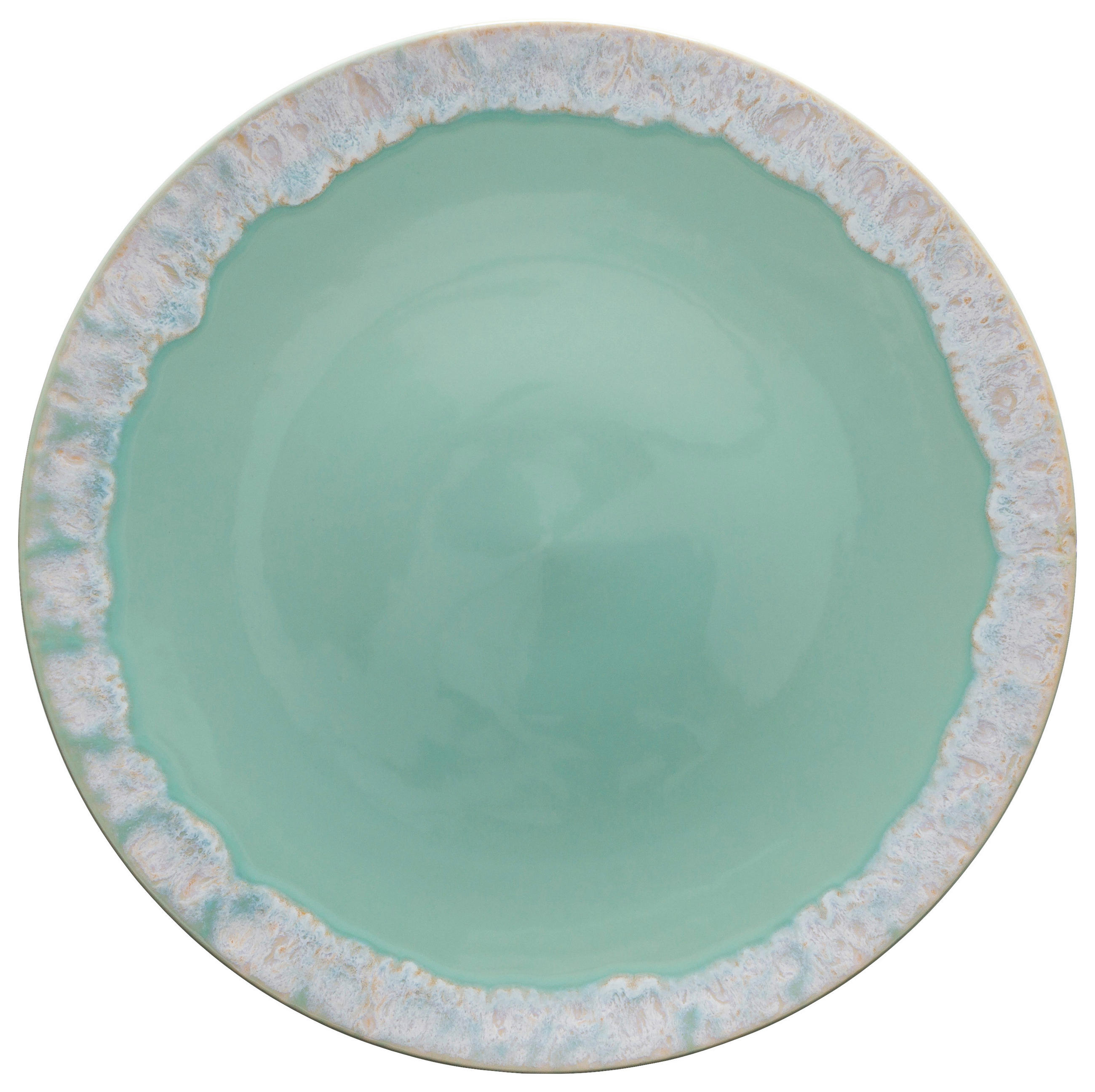 SPEISETELLERSET Türkis 27 cm TAORMINA  - Türkis, Basics, Keramik (27cm) - Costa Nova