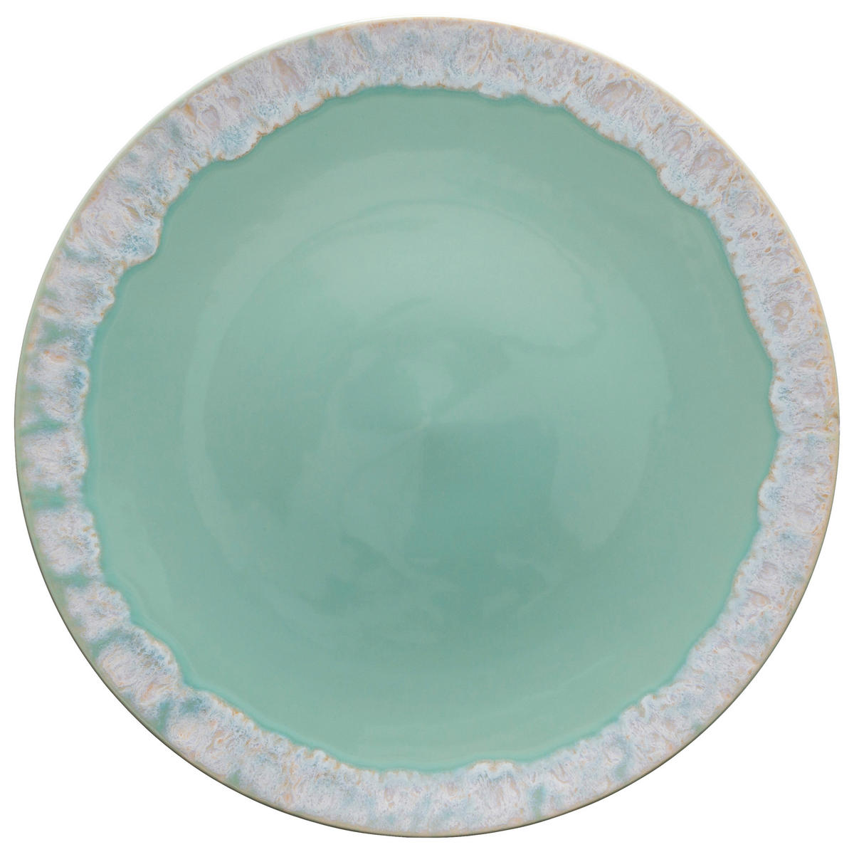 SPEISETELLERSET Türkis 27 cm TAORMINA  - Türkis, Basics, Keramik (27cm) - Costa Nova