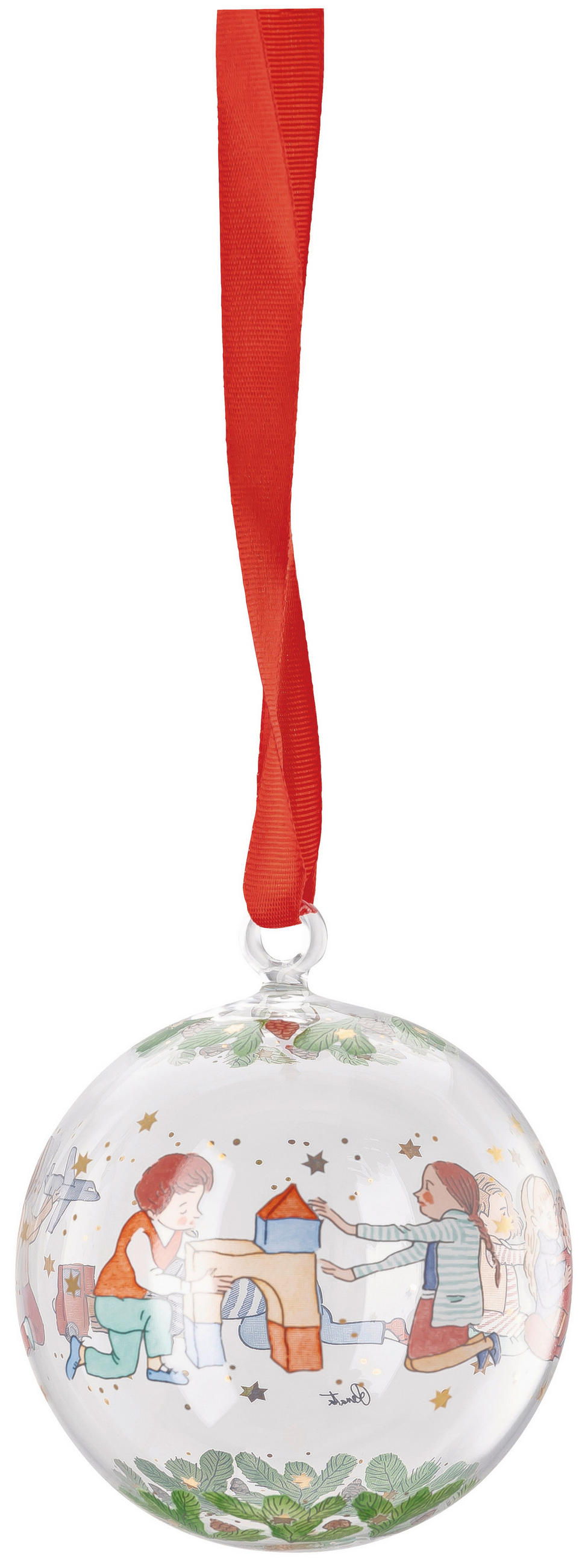 KRISTALKUGEL 2025 Weihnachtsspiele  - Multicolor, Basics, Glas (6/7.2cm) - Hutschenreuther