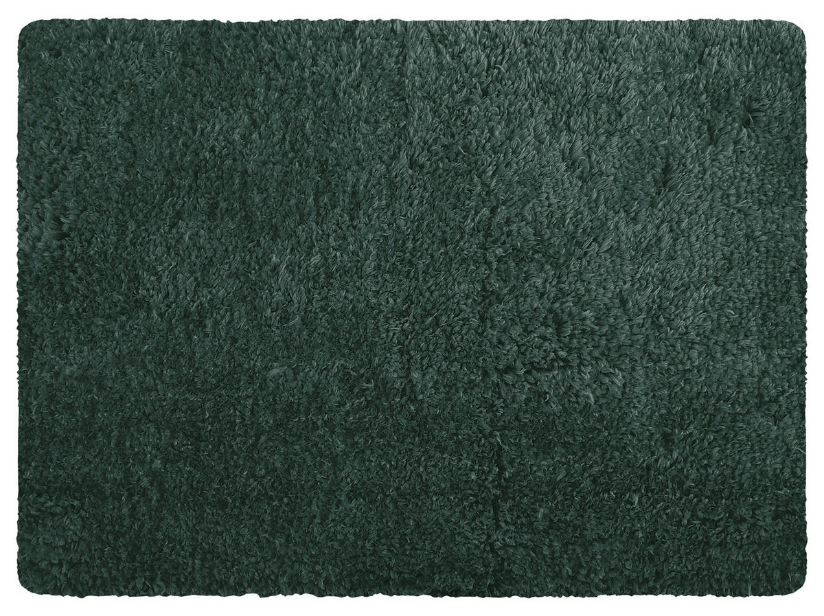 BADTEPPICH Dunkelgrün 50/70 cm  - Dunkelgrün, KONVENTIONELL (50/70cm) - Spirella