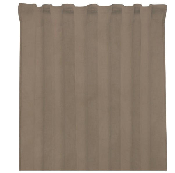 GARDINLÄNGD  - ljusbrun, Basics (140/260cm)