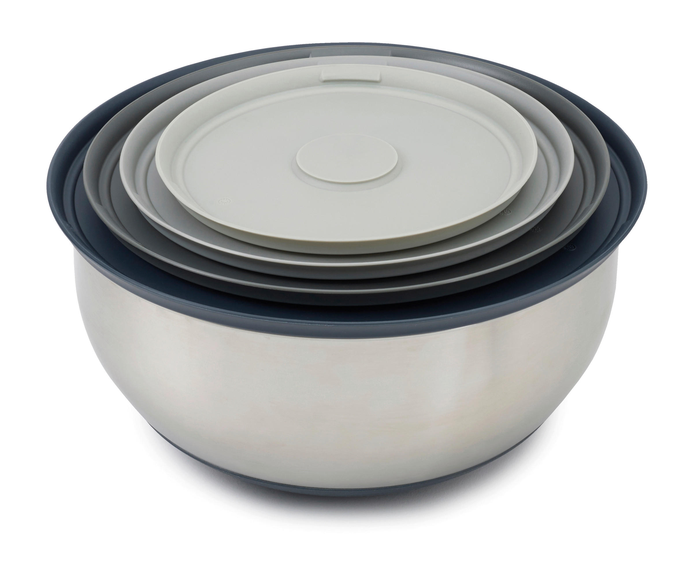SET POSOD   kovina        28,5/13,6/28,5 cm  - siva, Basics, kovina/umetna masa (28,5/13,6/28,5cm) - Joseph Joseph