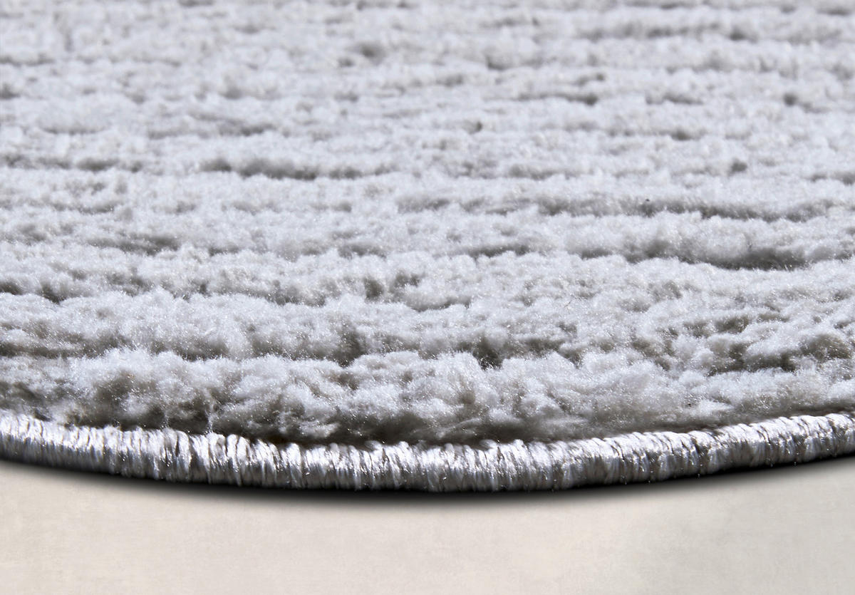 HOCHFLORTEPPICH 200 cm New York Hellgrau  - Hellgrau, Basics, Kunststoff/Textil (200cm) - Elle Decoration