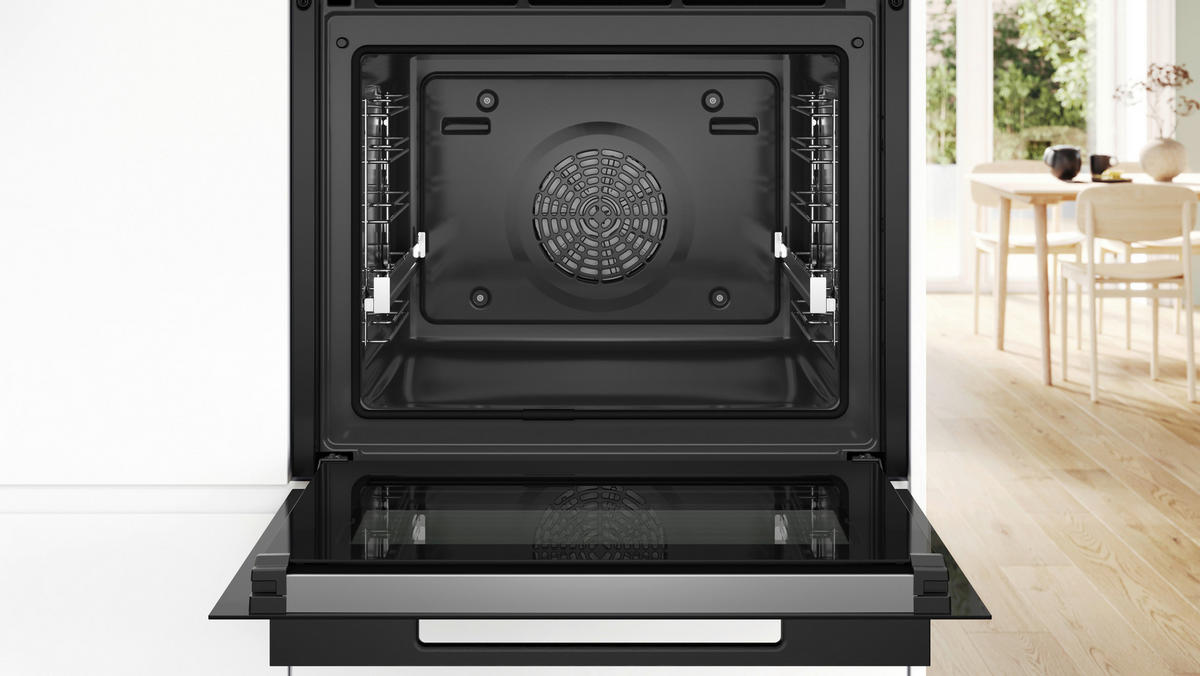EINBAUBACKOFEN HBG976MB1  - Schwarz, Basics, Metall (59,4/59,5/54,8cm) - Bosch
