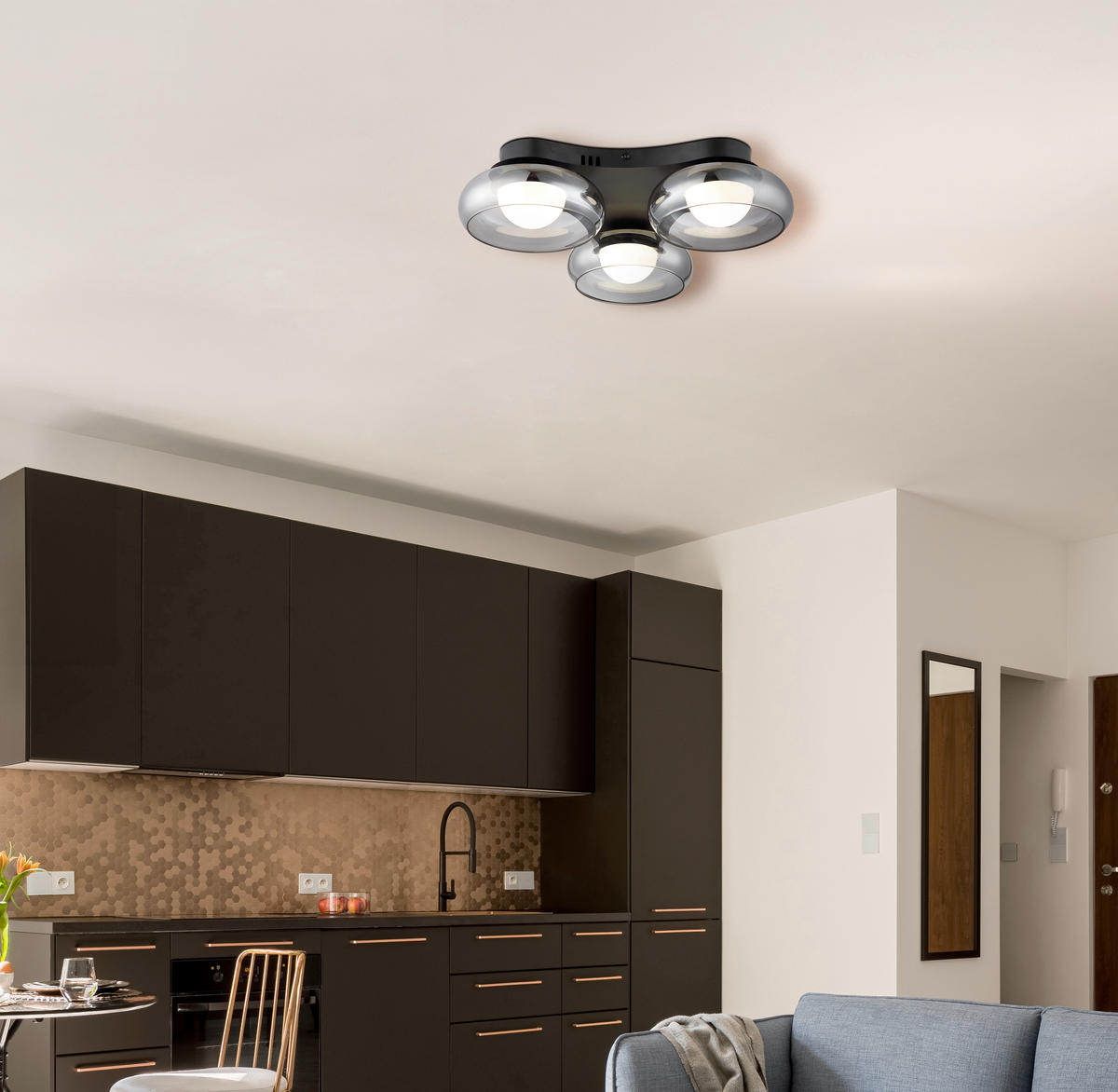 LED-DECKENLEUCHTE 50/10 cm   - Design (50/10cm) - Globo