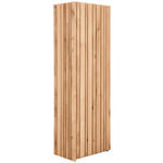 GARDEROBENSCHRANK  in 63/195/42 cm  - Eichefarben, Design, Holz/Holzwerkstoff (63/195/42cm) - Linea Natura