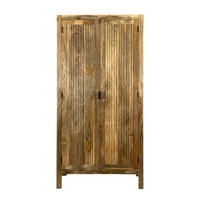 OMARA, masivno mangov les rjava  - rjava, Design, les (90/44/187cm) - Livetastic
