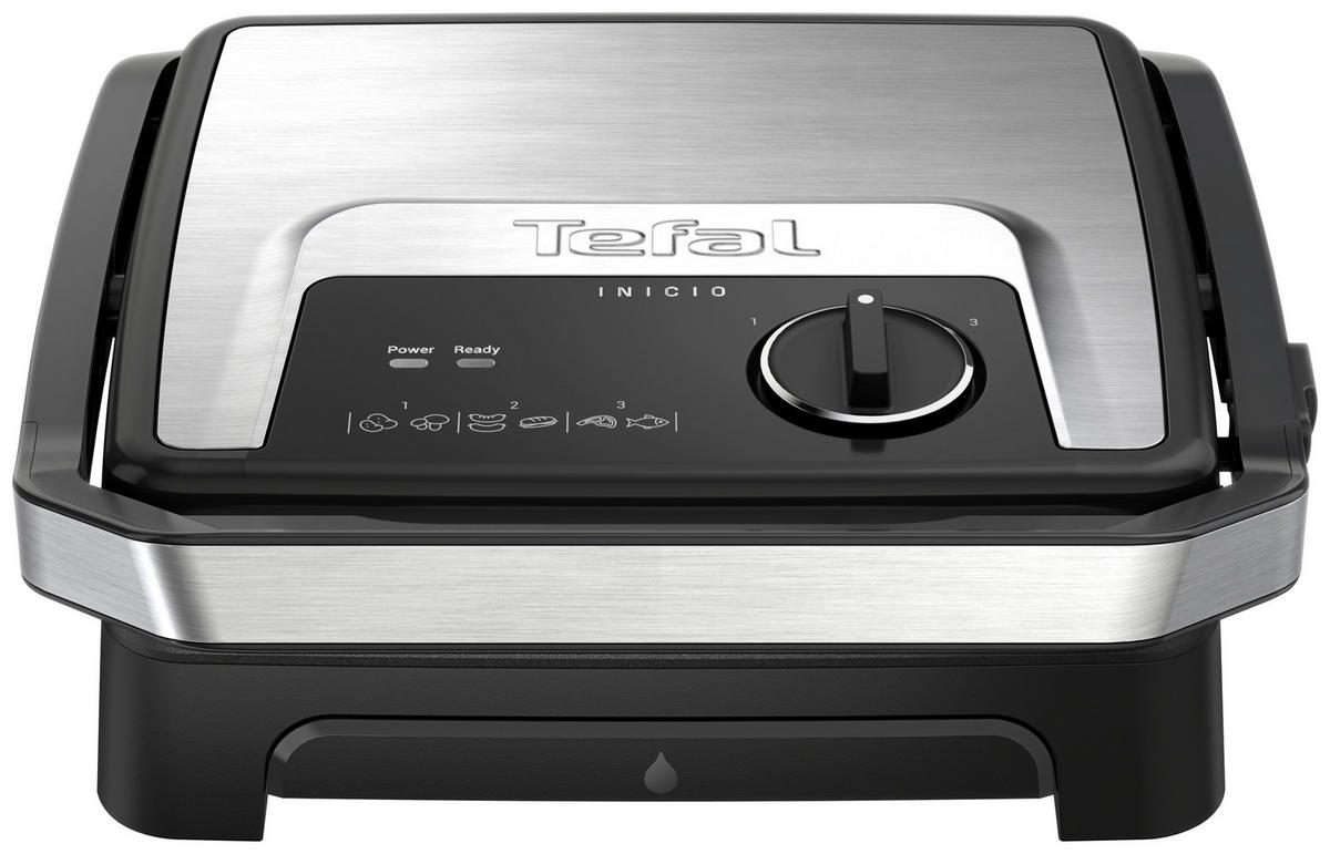 KONTAKTGRILL  - Schwarz, Basics, Kunststoff (36,6/33,7/13,2cm) - Tefal