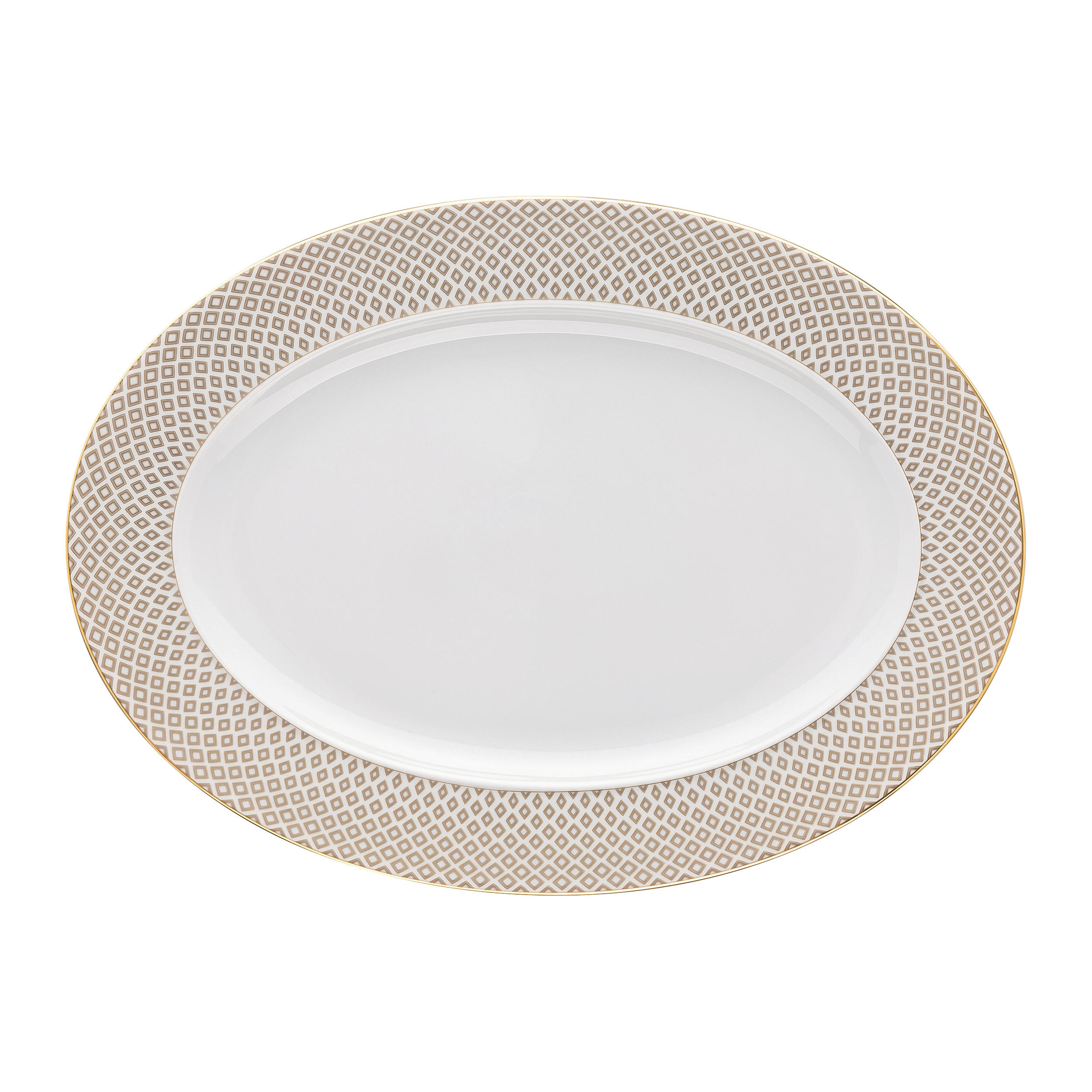 PLADANJ   34/15/2 cm          Francis Carreau Beige  - bež, Basics, keramika (34/15/2cm) - Rosenthal