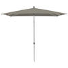 SONNENSCHIRM  240/240 cm  - Taupe/Silberfarben, Textil/Metall (240/240cm) - Glatz