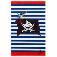 KINDERTEPPICH 100/160 cm Captn Sharky  - Blau/Rot, Trend, Kunststoff/Textil (100/160cm)