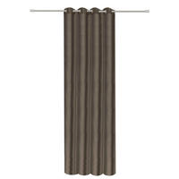 ÖSENSCHAL transparent 135/245 cm   - Grau, Basics, Textil (135/245cm)