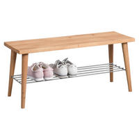 LAVICA DO PREDSIENE, farba duba, divoký dub, 90/40/30 cm - farba duba, Design, drevo (90/40/30cm)