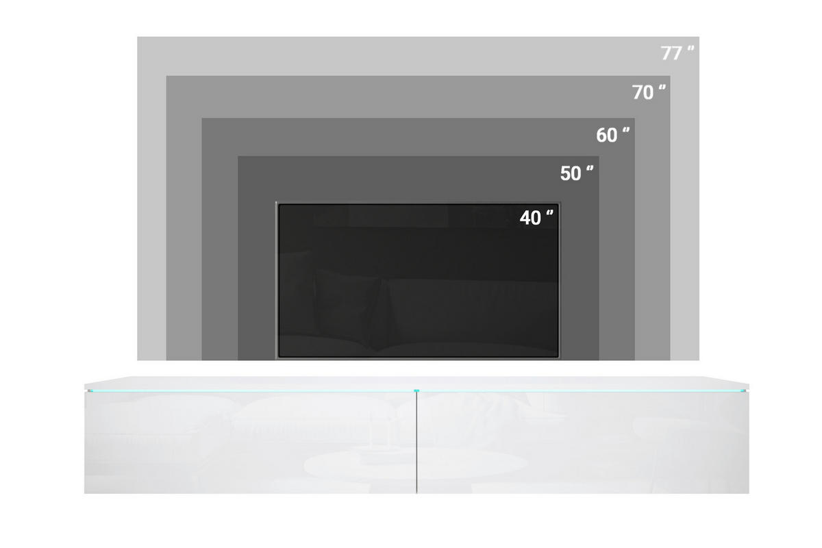 LOWBOARD  in 180/30/33 cm  - Kastanieneichefarben/Anthrazit, Trend, Holzwerkstoff/Kunststoff (180/30/33cm) - MID.YOU