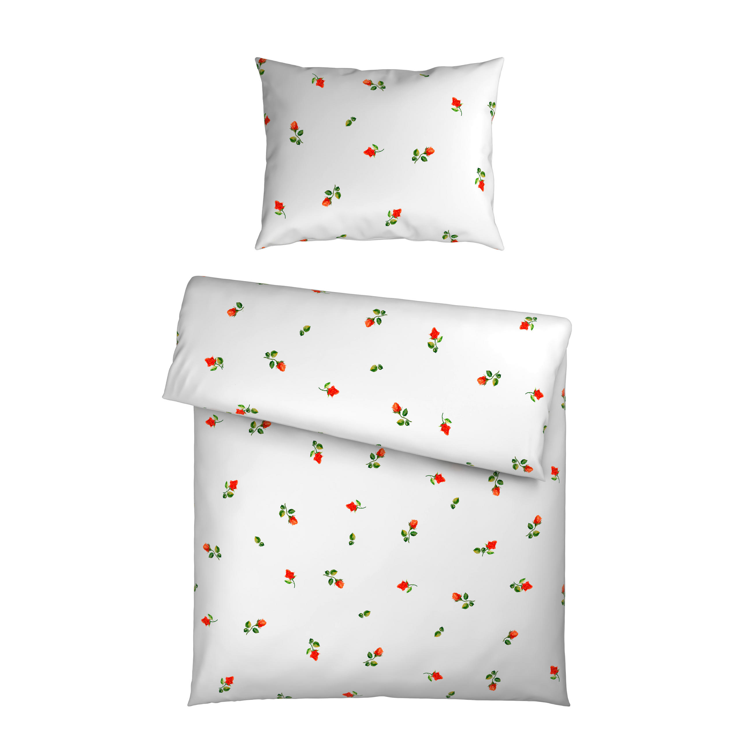 POSTELJINA 140/200 cm saten crvena  - crvena, tekstil (140/200cm) - Esposa