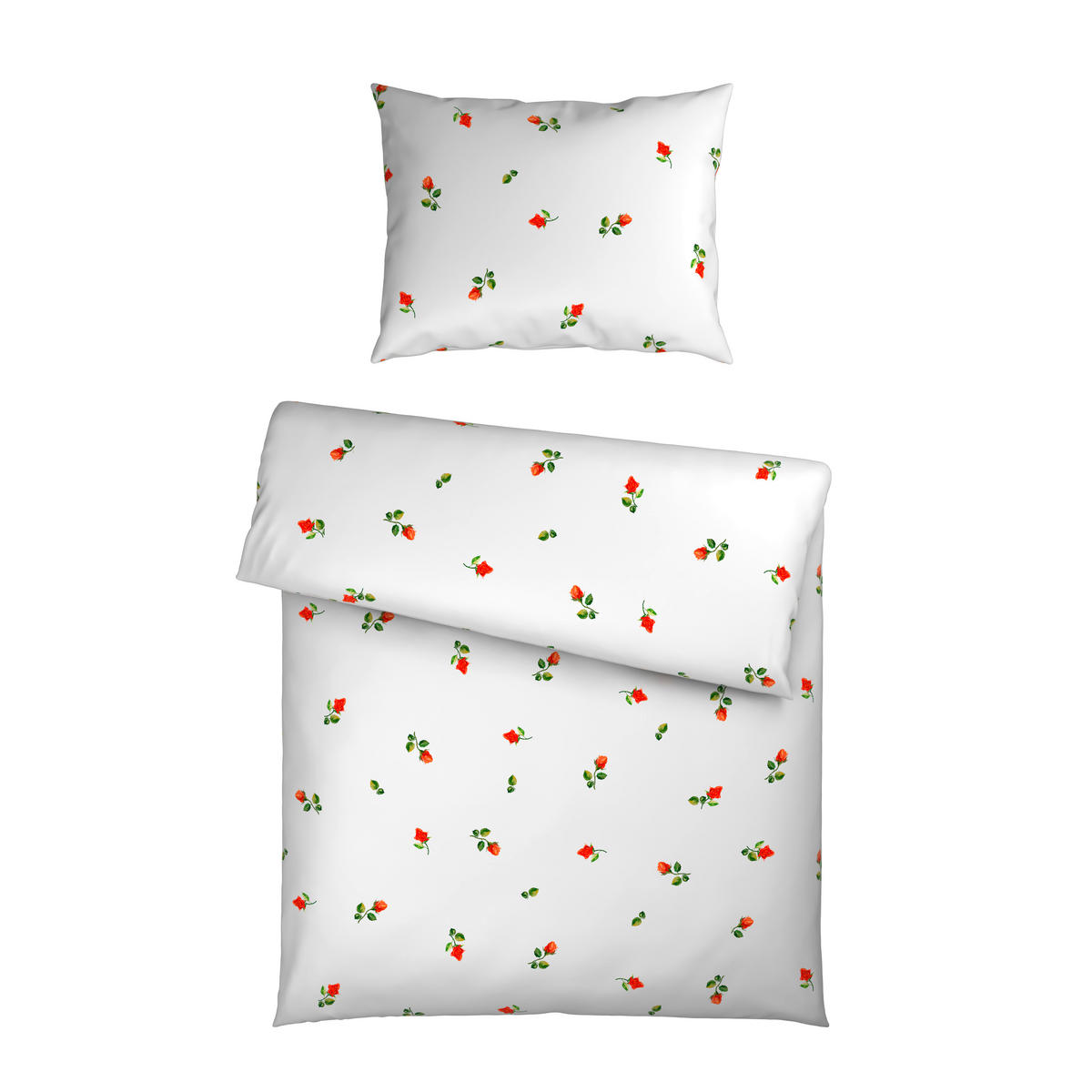 POSTELJINA 140/200 cm saten crvena  - crvena, tekstil (140/200cm) - Esposa