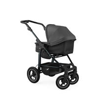 KOMBIKINDERWAGEN mono4 2-in-1 Kombikinderwagen  - Dunkelgrau/Schwarz, Basics, Textil/Metall (57/111/108cm) - TFK