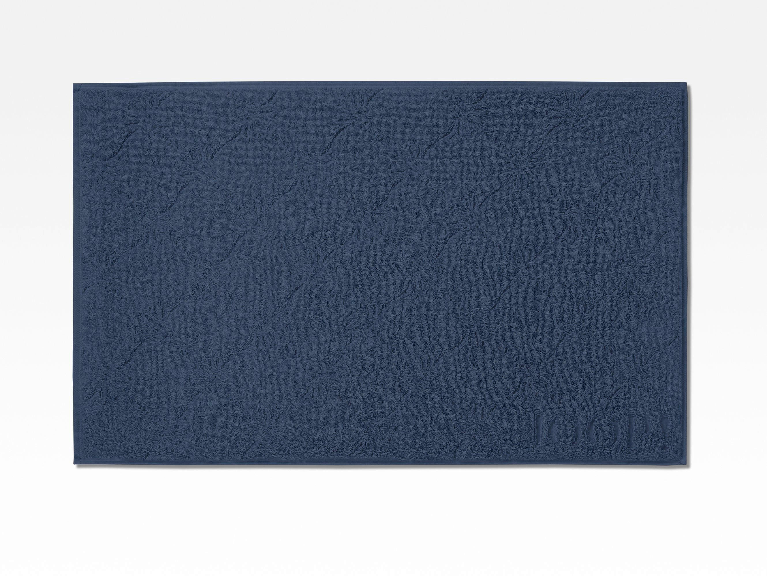 BADTEPPICH Uni Cornflower 50/80 cm  - Blau, Basics, Textil (50/80cm) - Joop!