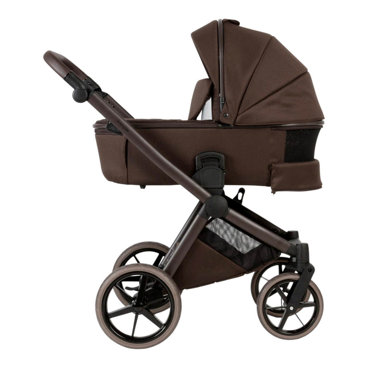 KINDERWAGENSET  - Braun, Trend, Kunststoff/Textil (100/59/106cm) - Jimmylee