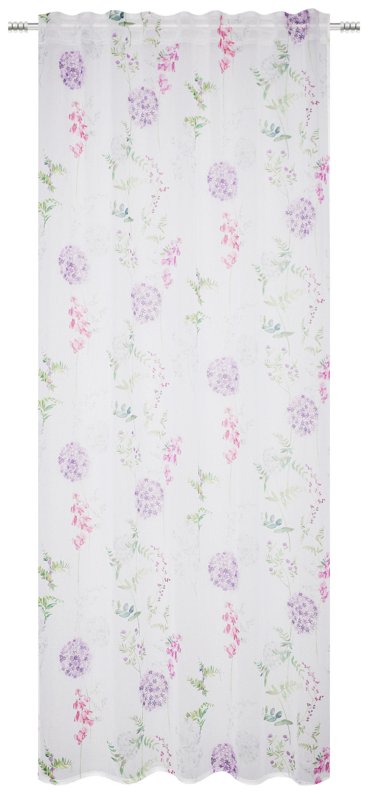 Fertigvorhang Flower