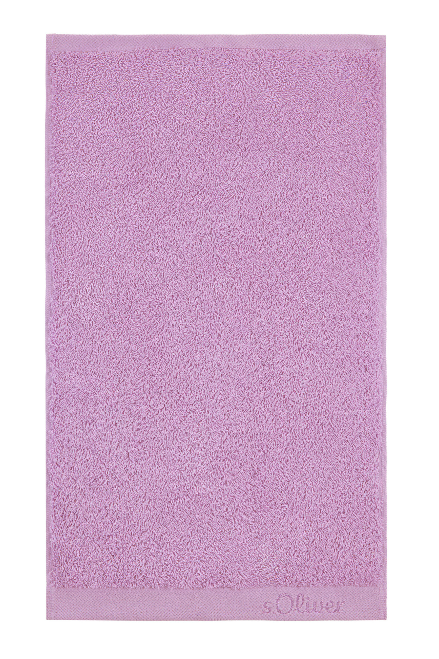 GÄSTETUCH 30/50 cm s.Oliver Lila 2-teilig  - Lila, Trend, Textil (30/50cm) - S. Oliver