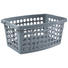 WÄSCHEKORB - Grau, Basics, Kunststoff (40,0l) - Plast 1 WÄSCHEKORB - Grau, Basics, Kunststoff (40,0l) - Plast 1