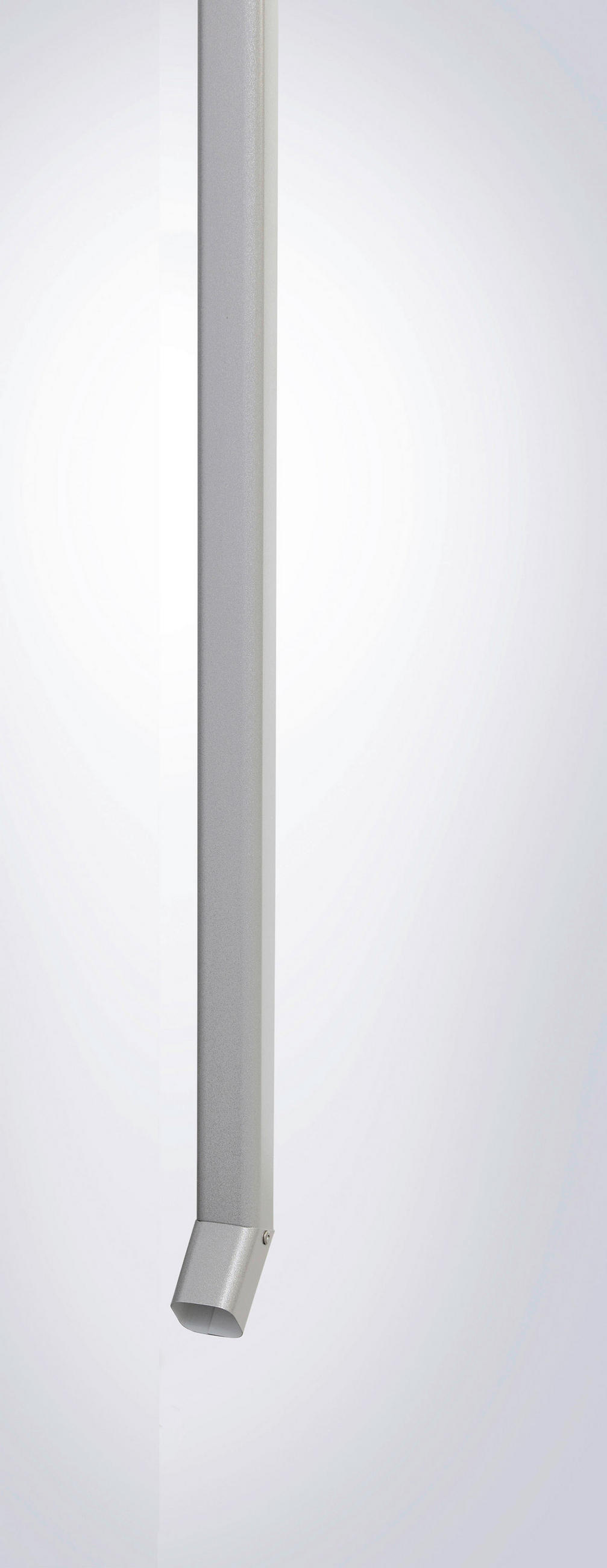 REGENFALLROHR-SET - Silberfarben, Design, Metall (4/204/4cm) - Biohort