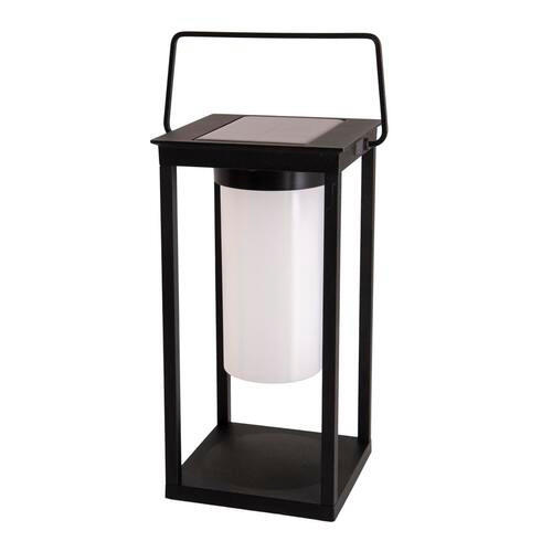 Solarleuchte LED-Sockelleuchte Aluminium Kunststoff