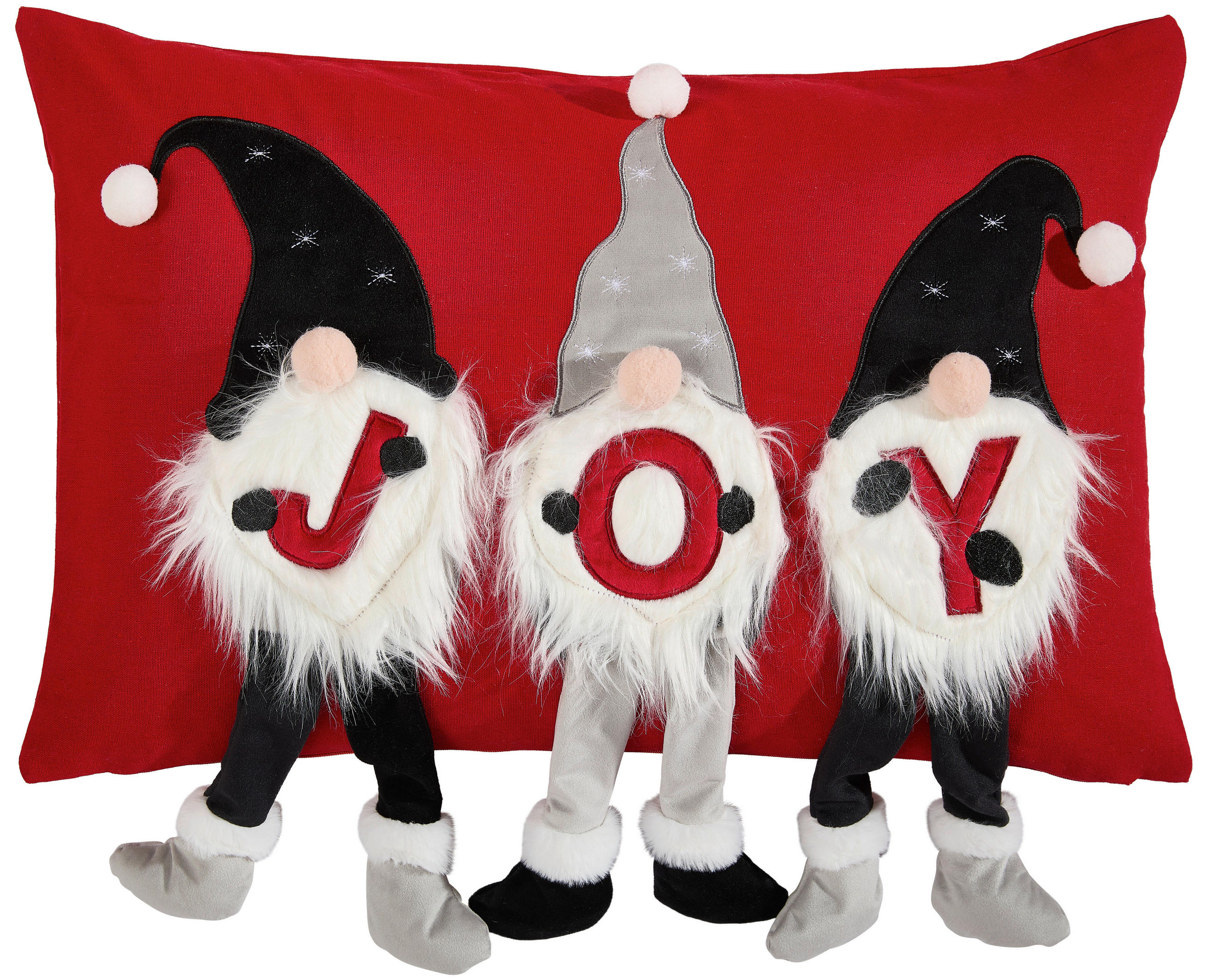 KISSENHÜLLE 40/60 cm  - Rot, Design, Textil (40/60cm) - X-Mas