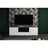 TV-ELEMENT 180/61,5/39 cm - Eichefarben/Alufarben, Design, Glas/Holzwerkstoff (180/61,5/39cm) TV-ELEMENT 180/61,5/39 cm - Eichefarben/Alufarben, Design, Glas/Holzwerkstoff (180/61,5/39cm)