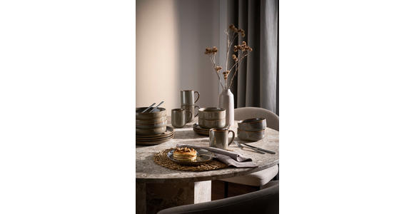 KOMBISERVICE Marbella 20-teilig  - Braun, Trend, Keramik - Novel