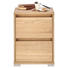 KOMMODE 40/55/48 cm - Alufarben/Sonoma Eiche, MODERN, Holzwerkstoff/Kunststoff (40/55/48cm) - Carryhome KOMMODE 40/55/48 cm - Alufarben/Sonoma Eiche, MODERN, Holzwerkstoff/Kunststoff (40/55/48cm) - Carryhome