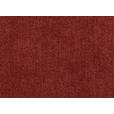 ECKSOFA in Webstoff Rot  - Silberfarben/Rot, Design, Kunststoff/Textil (194/280cm) - Carryhome