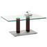 COUCHTISCH in Metall, Glas 110/70/46-65 cm - Edelstahlfarben/Braun, Design, Glas/Kunststoff (110/70/46-65cm) COUCHTISCH in Metall, Glas 110/70/46-65 cm - Edelstahlfarben/Braun, Design, Glas/Kunststoff (110/70/46-65cm)