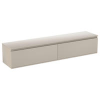 LOWBOARD  in 180/30/33 cm  - Greige, Design, Holzwerkstoff (180/30/33cm) - Boxxx
