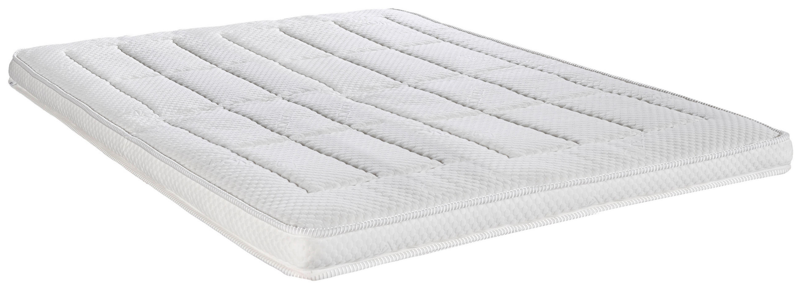 VRCHNÍ MATRACE, 180/200 cm - bílá, Basics, textil (180/200cm) - Livetastic