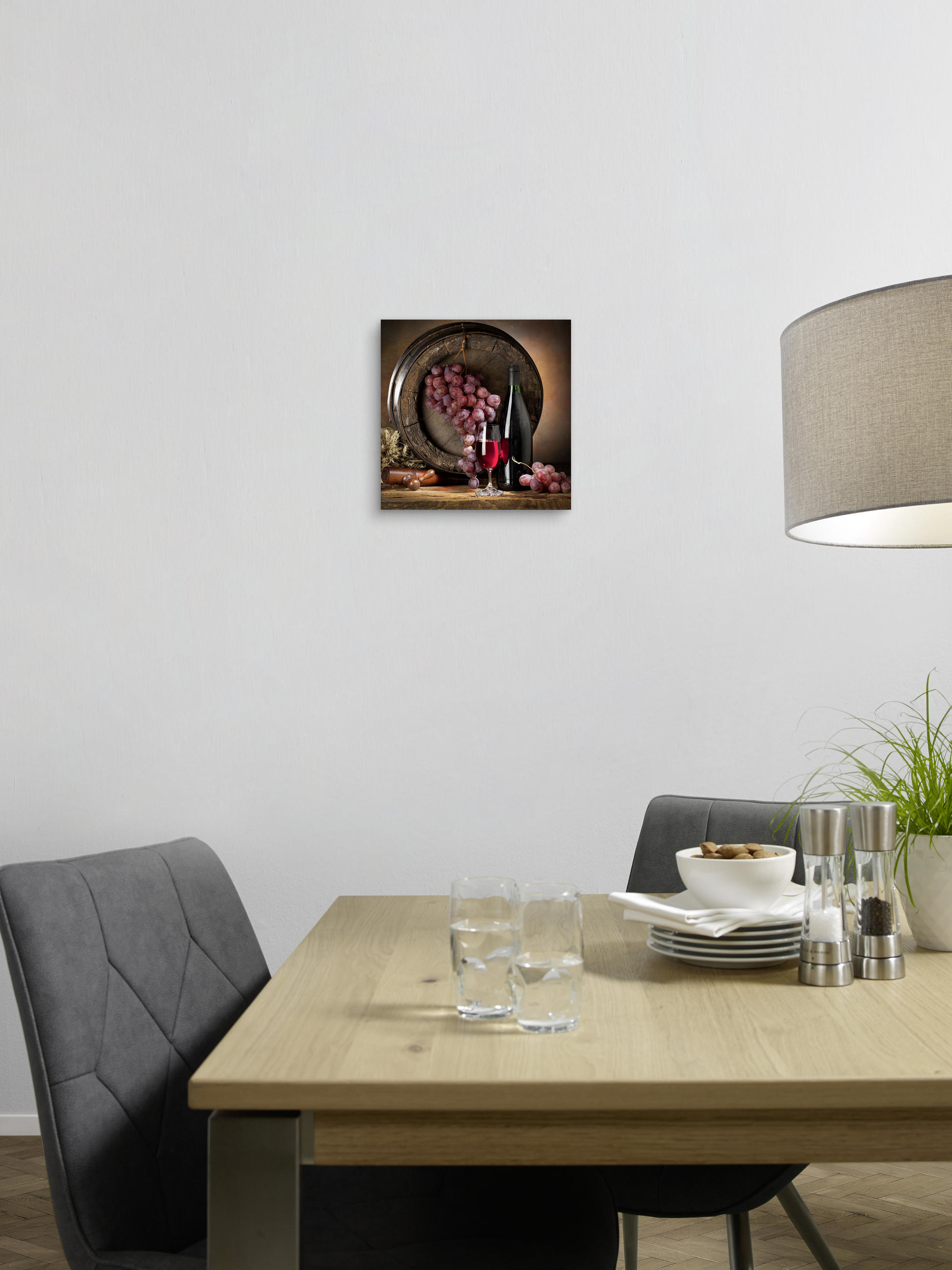 TABLEAU SUR VERRE 30/30 cm  - Multicolor, Basics, Glas (30/30cm) - Monee