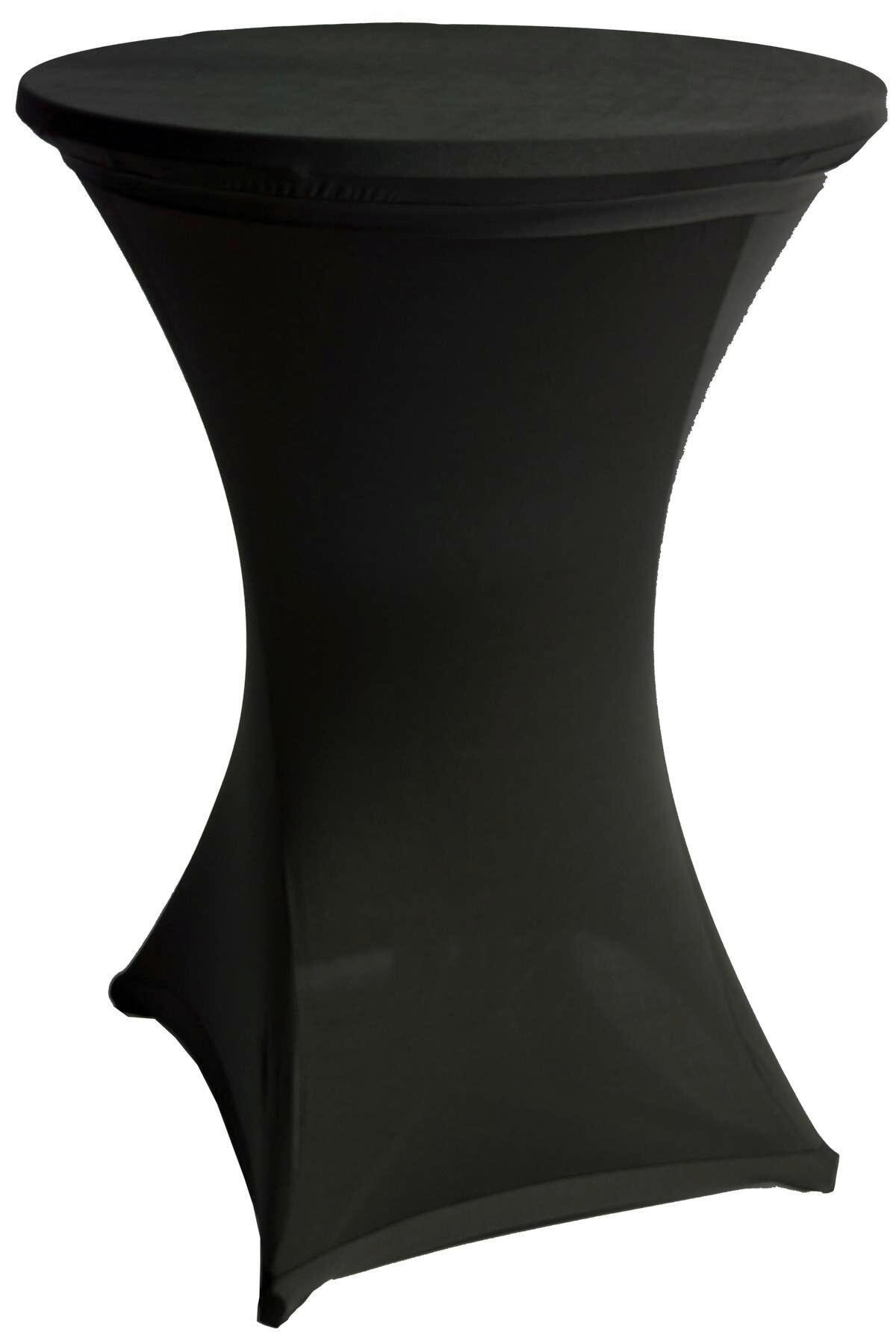 STEHTISCH - Platinfarben/Grauweiß, MODERN, Kunststoff/Textil (80/80/110cm) - Acamp