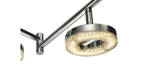 LED-STRAHLER - Weiß, Design, Kunststoff/Metall (11/180cm) - Novel