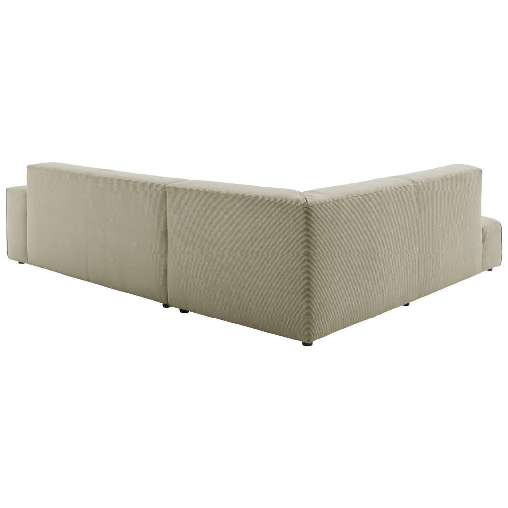 Thumbnail - Pure Home Lifestyle Ecksofa, Sand, Textil, 3-Sitzer, Ottomane links, L-Form, 270x210 cm, Goldenes M, Oeko-Tex® Standard ...