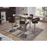 BARHOCKER in Braun, Edelstahlfarben - Edelstahlfarben/Braun, Design, Textil/Metall (43/79-104/43cm) - Dieter Knoll BARHOCKER in Braun, Edelstahlfarben - Edelstahlfarben/Braun, Design, Textil/Metall (43/79-104/43cm) - Dieter Knoll