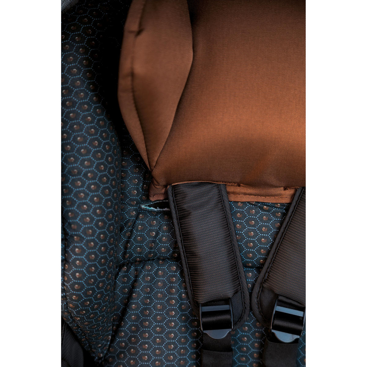 KINDERWAGENSET FX4 Classic  - Cognac/Schwarz, Basics, Textil/Metall (57/129/100cm) - Gesslein