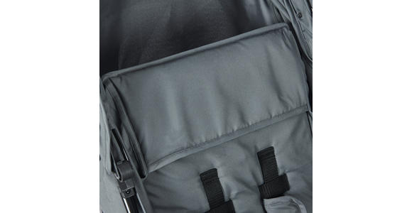 BUGGY Madrid - Dunkelgrau/Schwarz, Basics, Kunststoff/Textil (79/51/105cm) - My Baby Lou