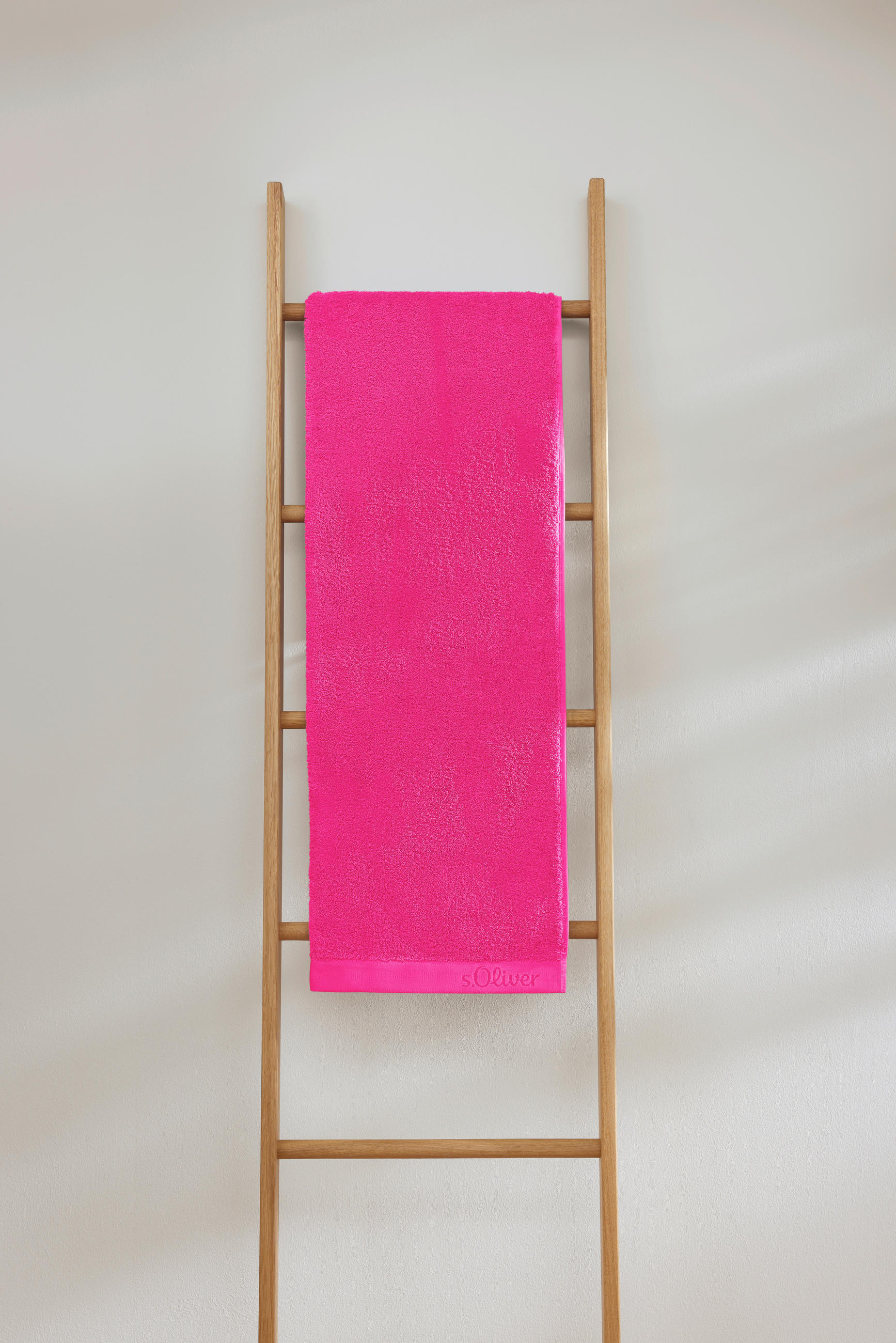 DUSCHTUCH 70/140 cm s.Oliver  - Pink, Trend, Textil (70/140cm) - S. Oliver