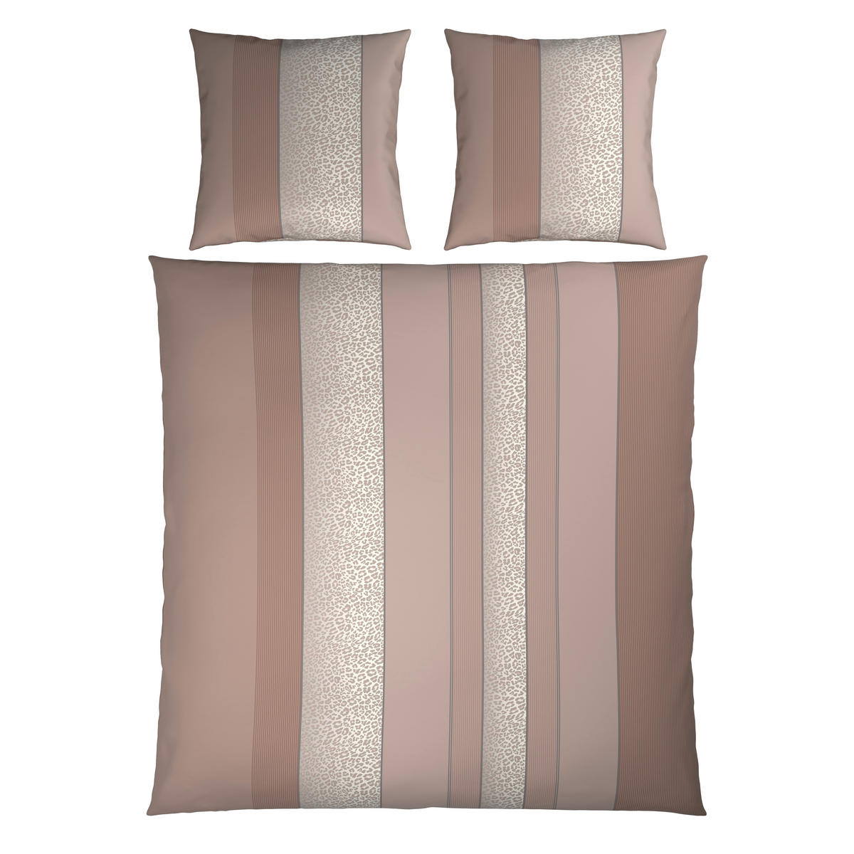 BETTWÄSCHE Satin 200/200 cm  - Beige, Textil (200/200cm) - Dieter Knoll