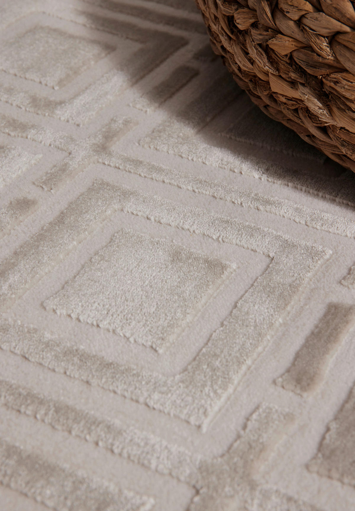 FLACHWEBETEPPICH 160/235 cm Perles Creme  - Creme, Design, Kunststoff (160/235cm) - Elle Decoration