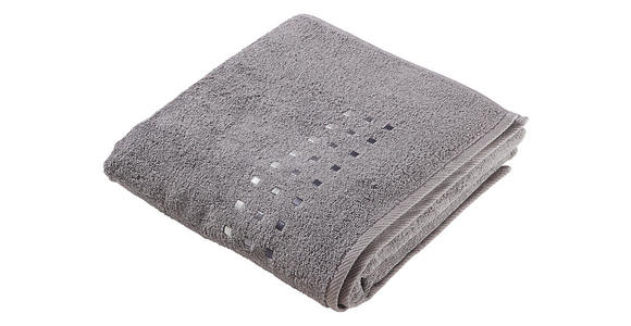 DUSCHTUCH 70/140 cm Anthrazit - Anthrazit, KONVENTIONELL, Textil (70/140cm) - Esposa